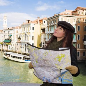 tourist attractions: this girl got lost in Venice