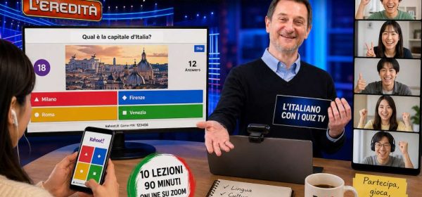 Scarpa L'italiano con i quiz TV